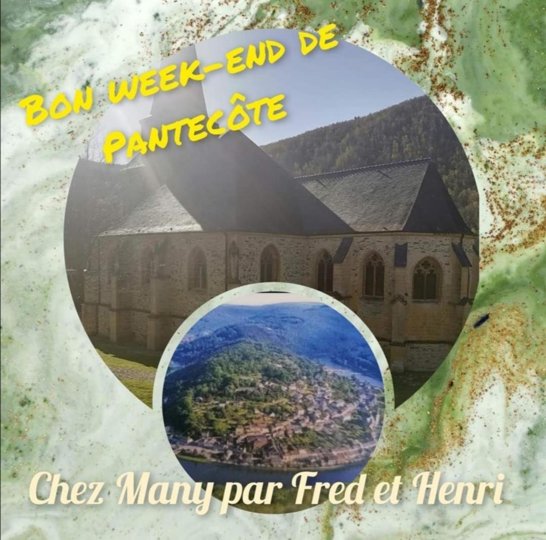 Bed and Breakfast Chez Many, Par Fred Et Henri à Monthermé Extérieur photo